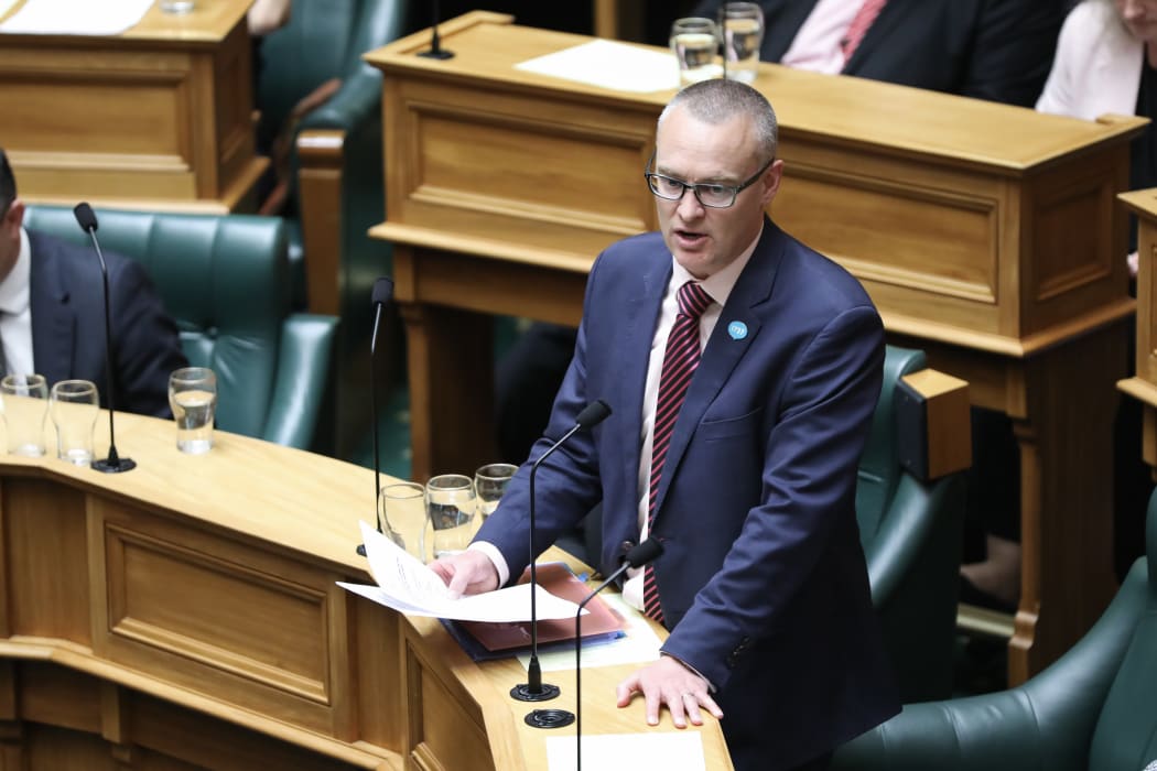 Labour MP Dr David Clark in the House