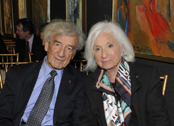 Elie Wiesel and his wife Marion.