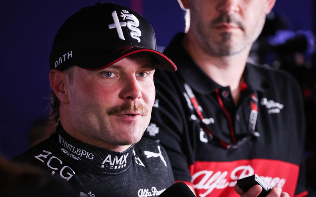 F1 driver Valterri Bottas