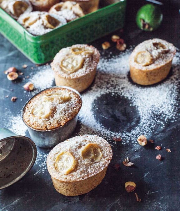 Feijoa Friands by Annabel Langbein