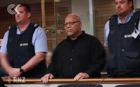 Convicted slave master Joseph Auga sentenced at the High Court in Napier.