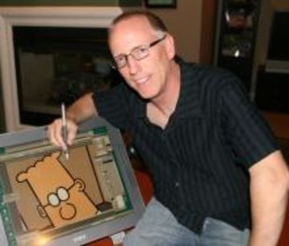 Dilbert creator Scott Adams.