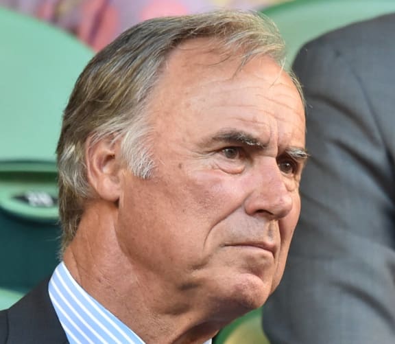 Former Australian tennis player John Alexander.