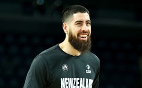 Jordan Ngatai of the New Zealand Tall Blacks.