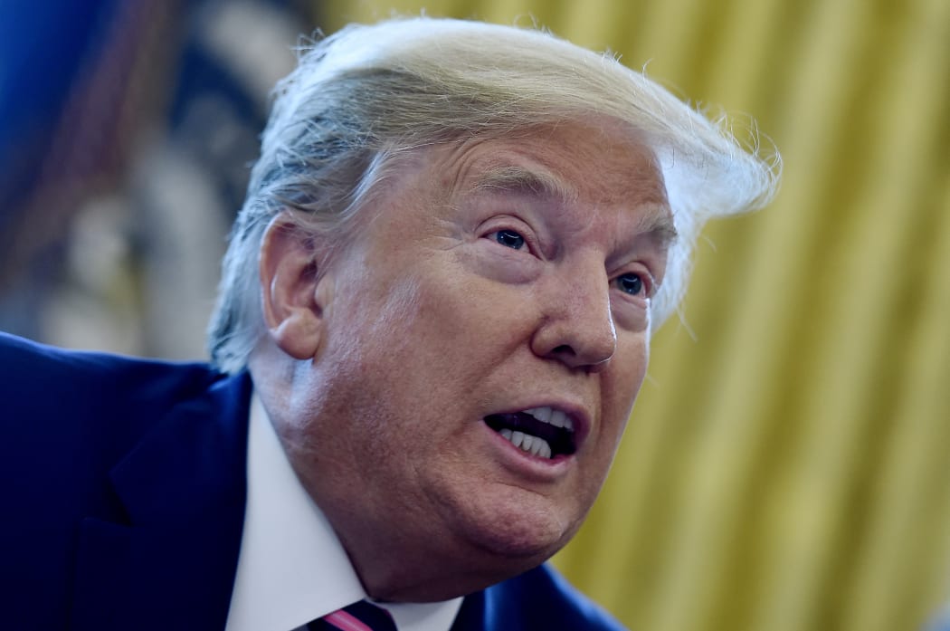 US President Donald Trump