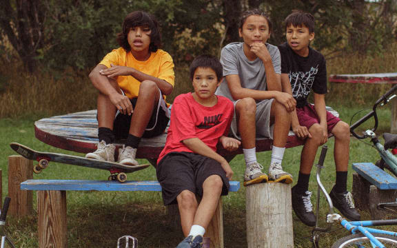 A still from the 2022 film War Pony