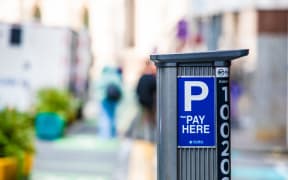 Parking machine.