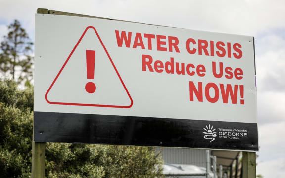 People in Gisborne are being warned to stop using water immediately until further notice.