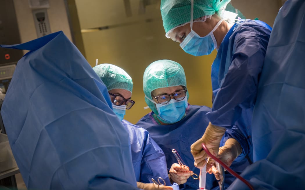 A hysterectomy is performed on a woman with endometriosis.