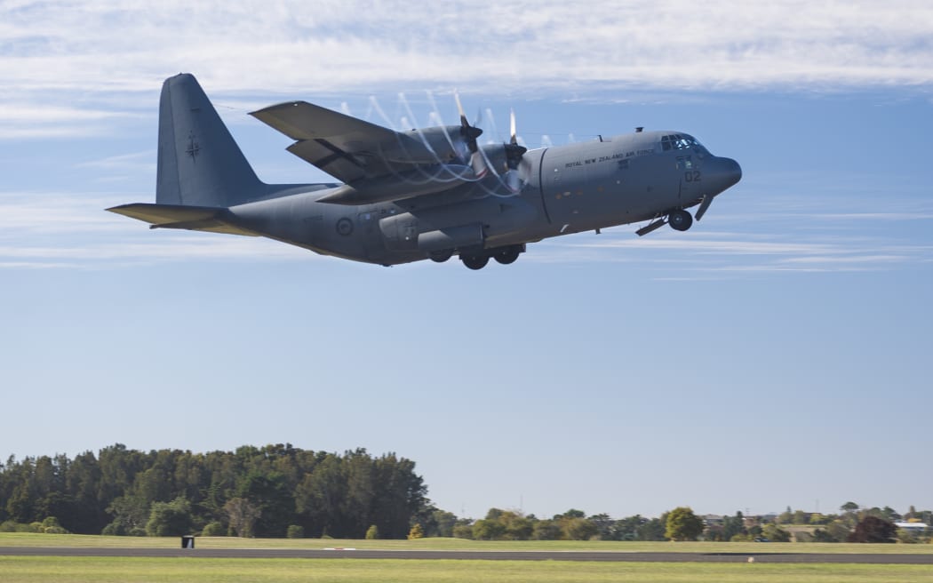 A Royal New Zealand Air Force C-130 Hercules will fly to Fiji.