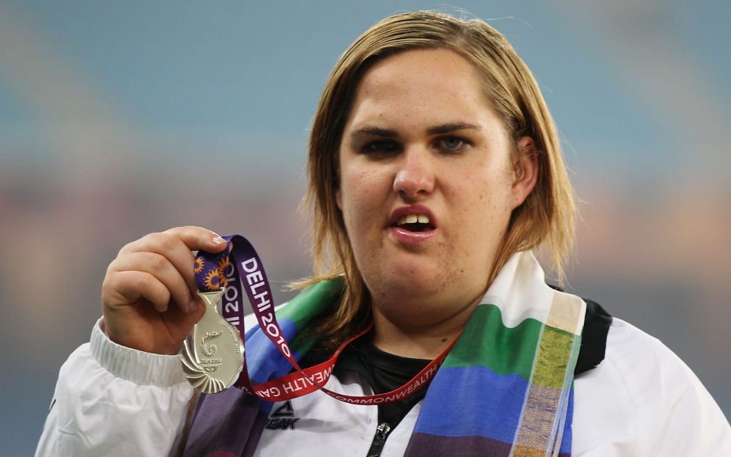 Jess Hamil at the 2010 Delhi Commonwealth Games