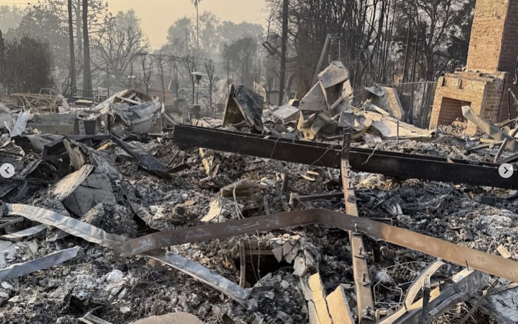 Former Football Ferns Captain Ali Riley and her family lost their family home.