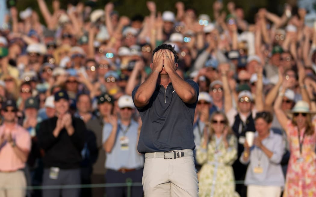 Rory McIlroy after winning the US Masters at Augusta.