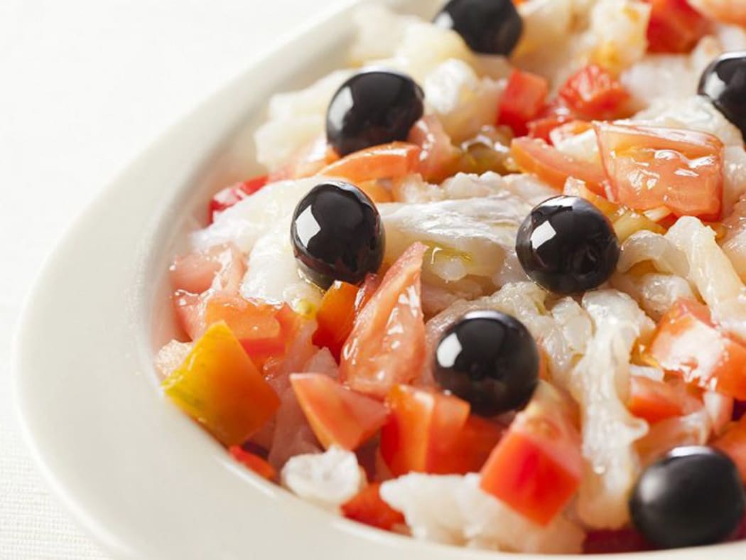 Esqueixada – Spanish Smoked Fish Salad