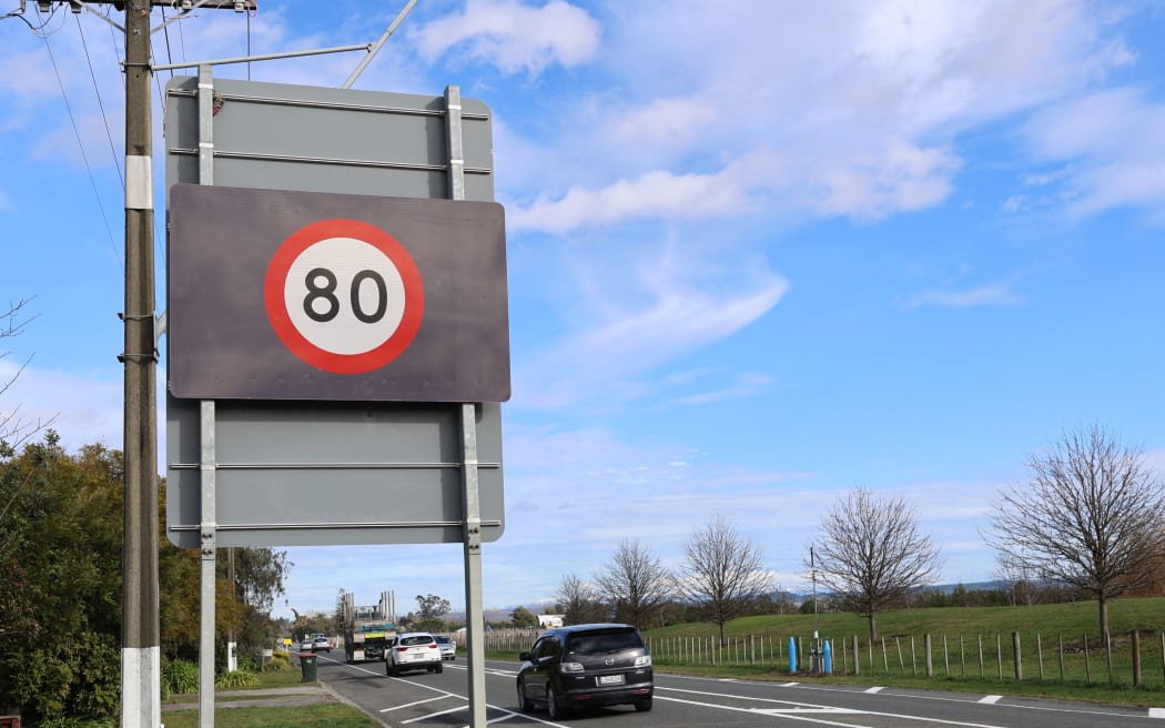Several key rural roads across the Tasman District have dropped from 100km/h to 80