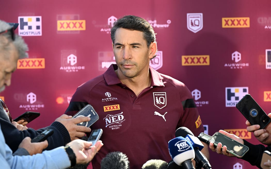 Queensland coach Billy Slater.