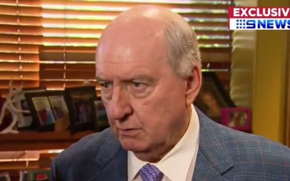 Alan Jones confronted by Channel 9 news after more of his controversial comments last week made fresh headlines.