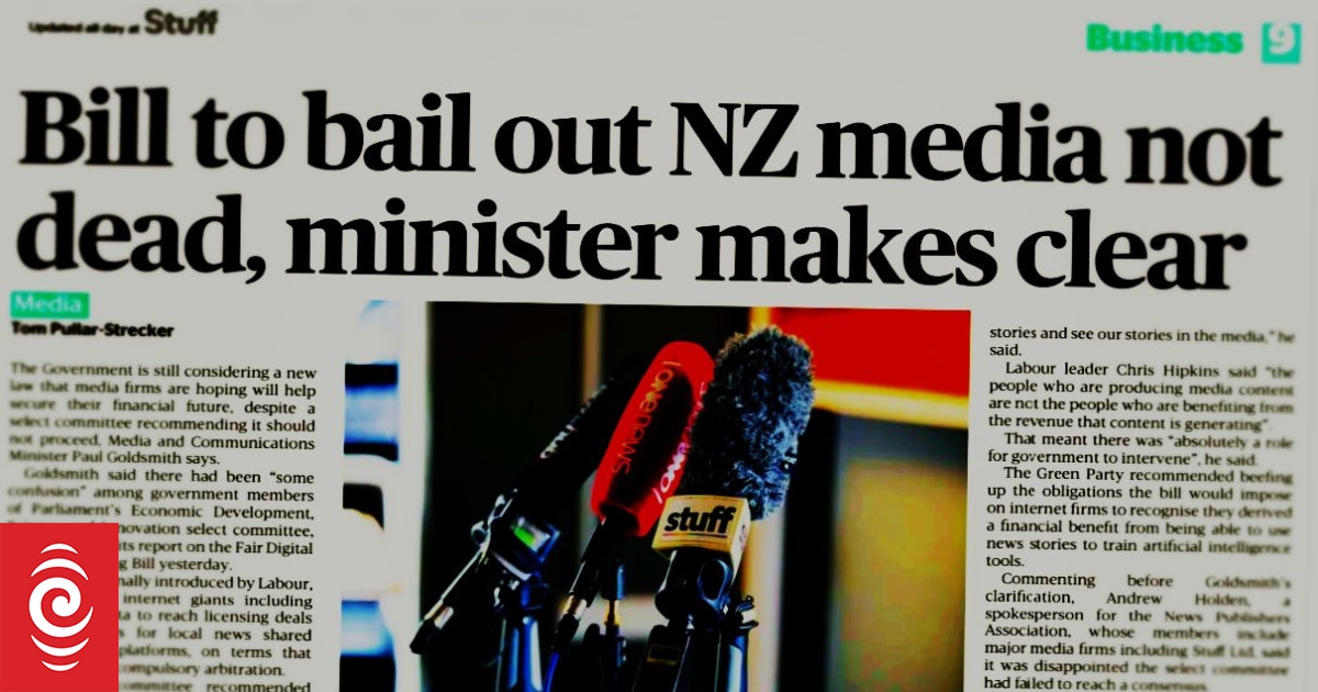 Long-running bid to make big tech pay for news hits a snag | RNZ