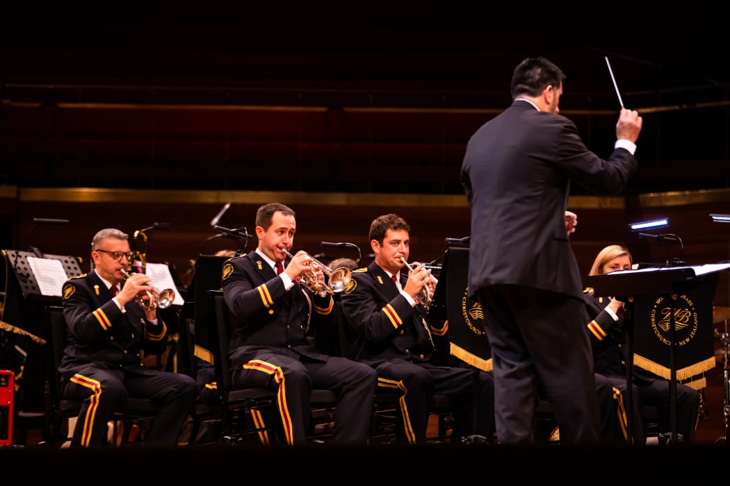 Woolston Brass with Music Director Tyme Marsters