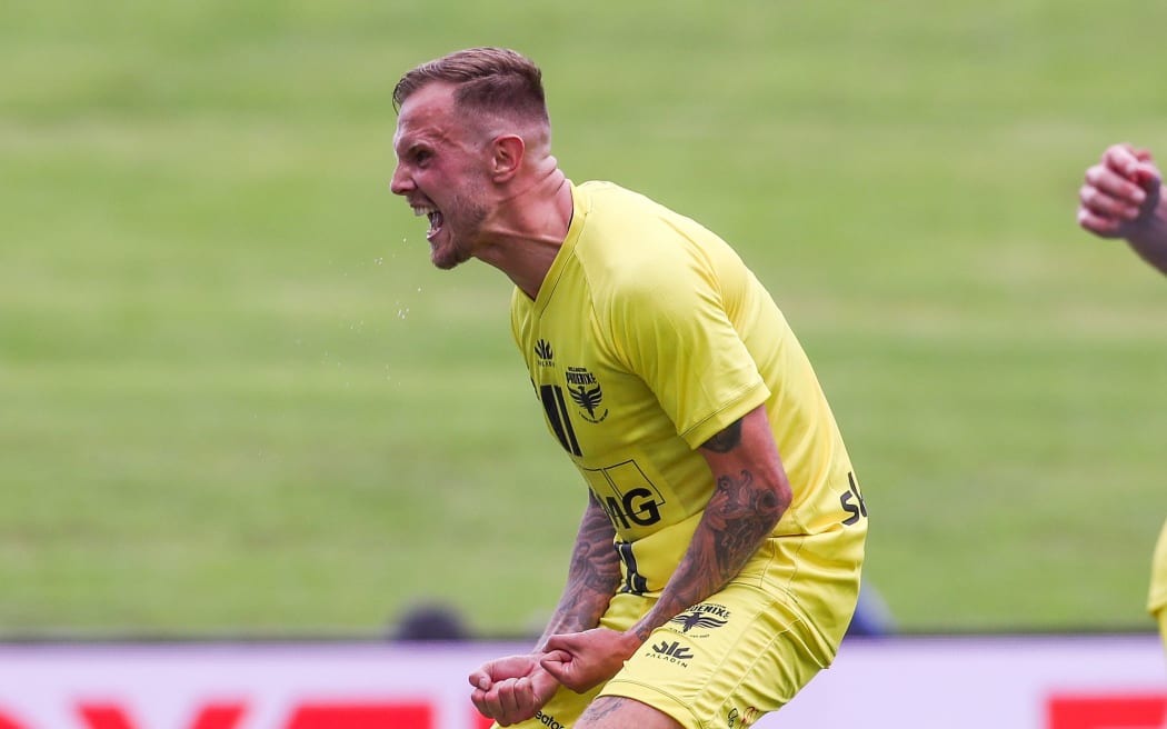 David Ball of the Wellington Phoenix.