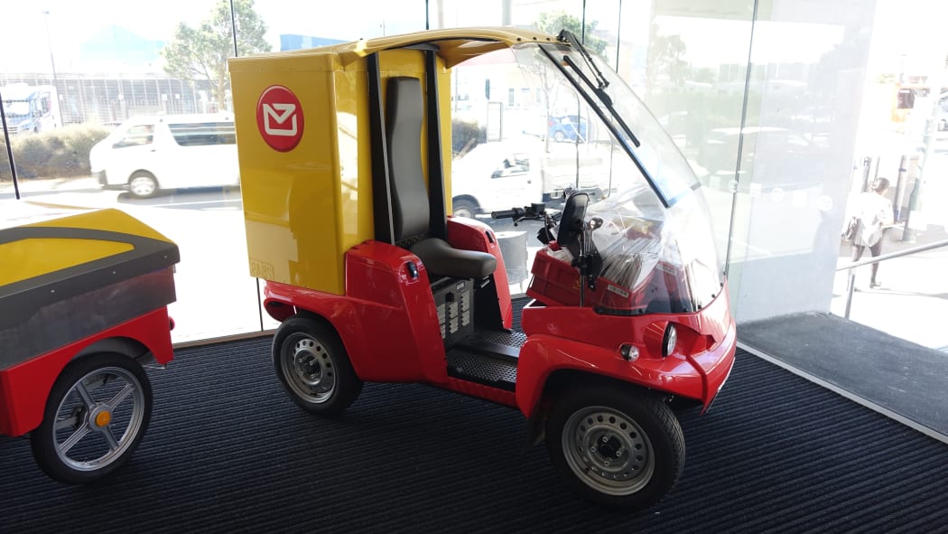 The Paxster - the new vehicle for posties, who will be expected to start picking up parcels from homes.