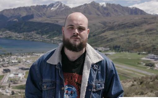 Baz McDonald in 'Hunt for the Bunker People' by Vice NZ.