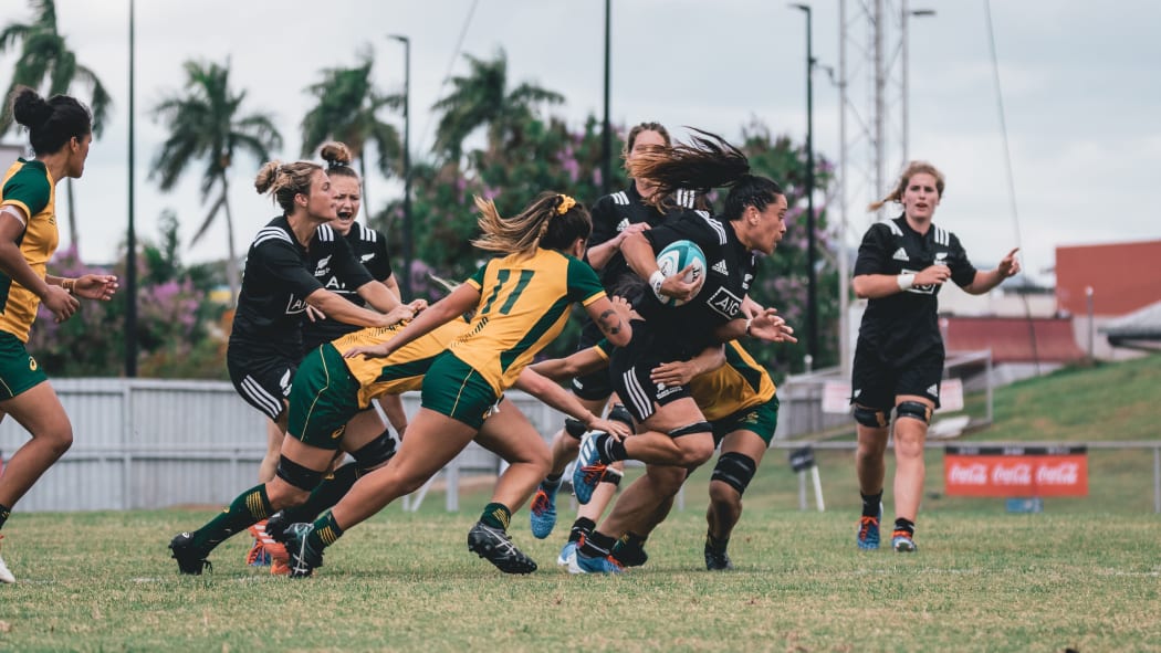 The Black Ferns Development Team thumped Australia A 50-0.