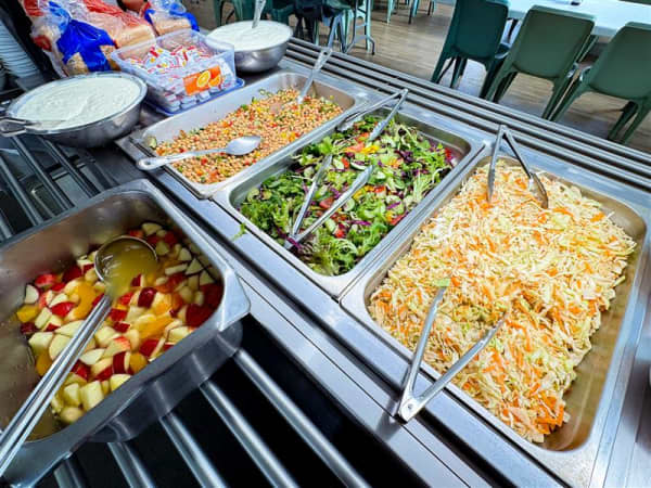 The feast for Ramadan at the Mangere Refugee Centre.