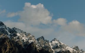 The Remarkables mountain range in Queenstown.