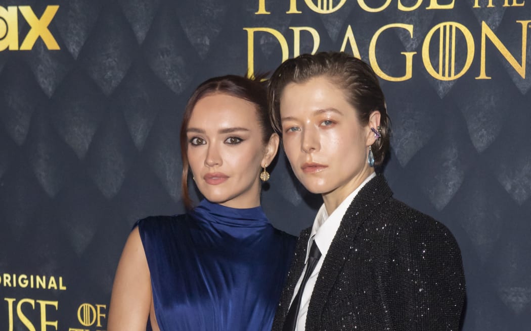 Olivia Cooke and Emma D'Arcy are attending HBO's House Of The Dragon Season 2 Premiere at Hammerstein Ballroom in New York.