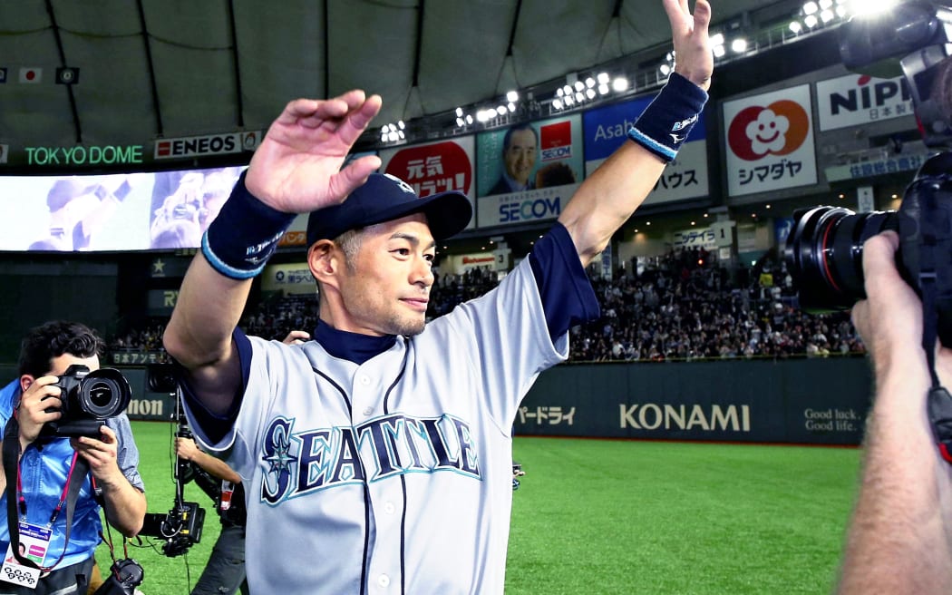 Ichiro Suzuki of the Seattle Mariners, 2019.