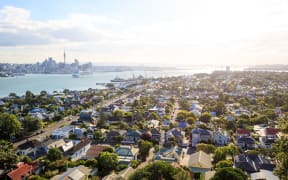 Auckland's skyline, from Devonport.