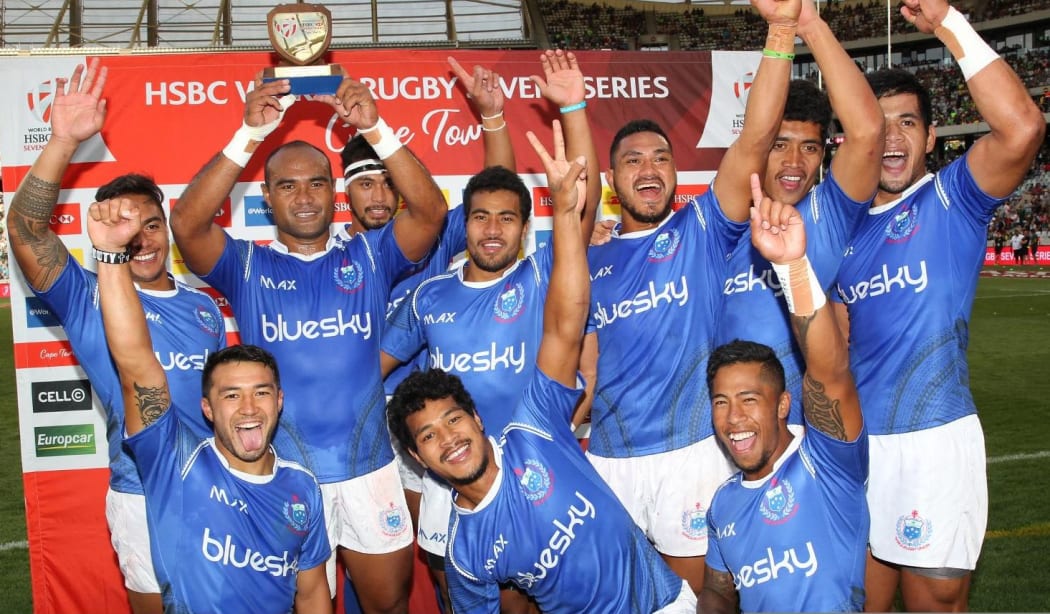Samoa finished a distant 13th at the Cape Town Sevens.
