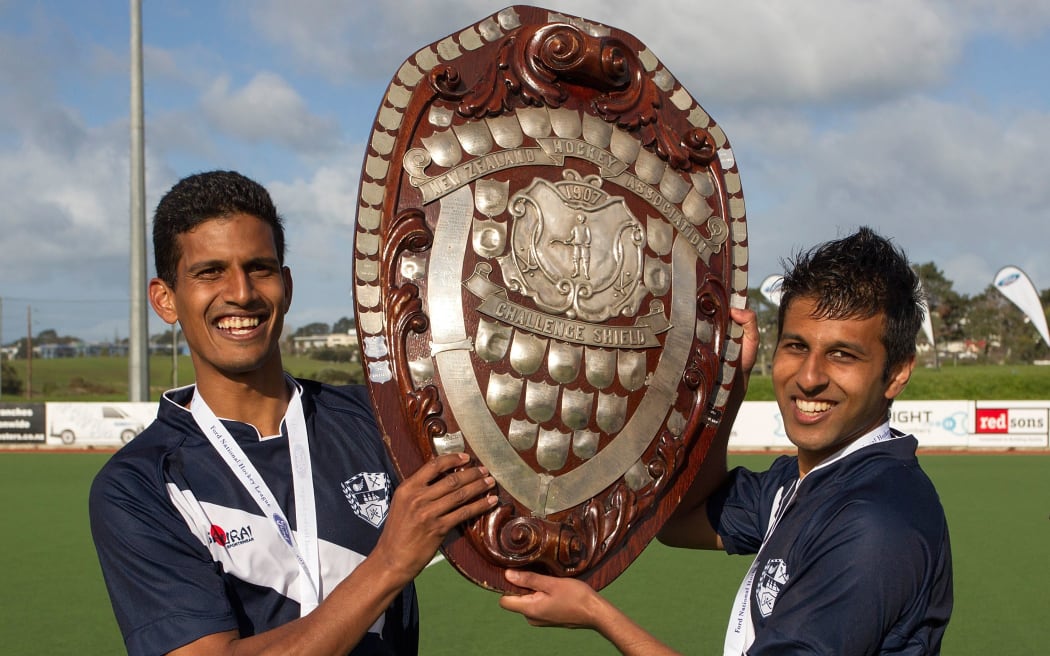 Auckland co-captains Arun Panchia and Ketan Hari