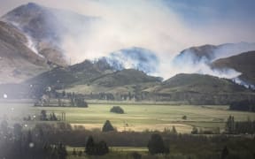 Fire at Hanmer Springs.
