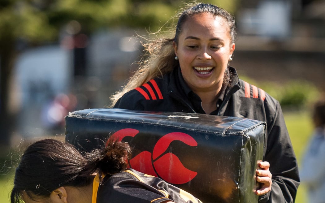 Wellington and Black Ferns lock Joanah Ngan-Woo.