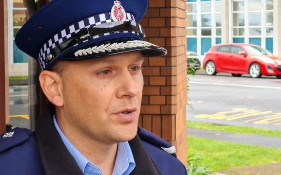 Waikato West Area Commander Inspector Will Loughrin.