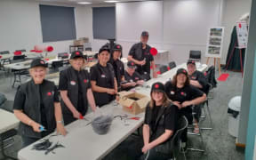 Soala Wilson has been busy organising the making of 10 thousand felt poppies in Palmerston North.