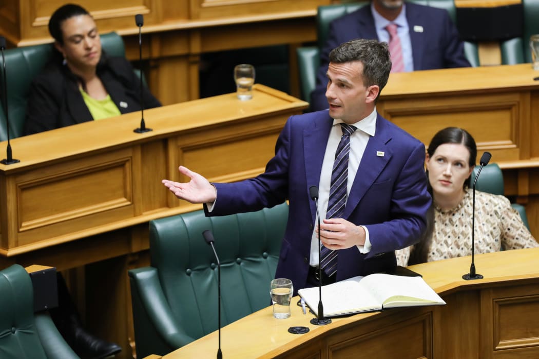 ACT leader David Seymour in the House