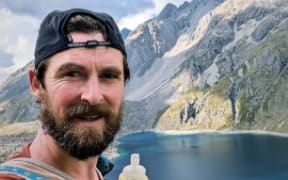 Karel Sabbe on Te Araroa trail.