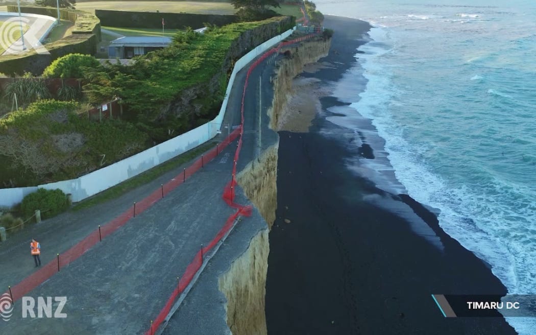 Coastal erosion forces Timaru sports clubs to move