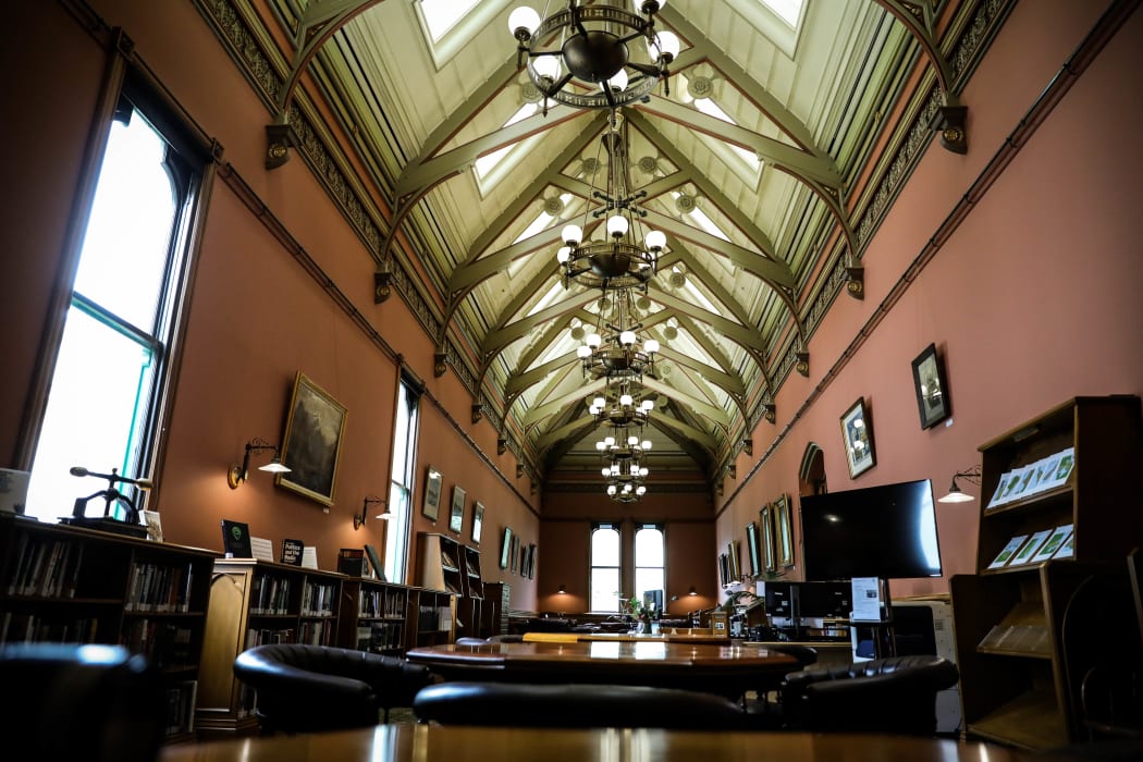 The Reading Room at Parliament's Library