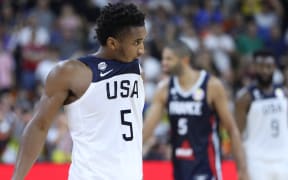 Donovan Mitchell (USA)
FIBA Basketball World Cup Quarter Final, USA v France in Nanjing, China on 11 September 2019.
Copyright photo: SEBASTIEN Meunier / panoramic / www.photosport.nz