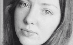 publicity shot of British composer Sarah Westwood