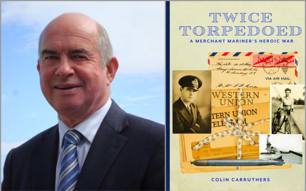 Image of Colin Carruthers and his book.