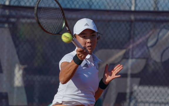 New Zealand tennis player Vivian Yang.