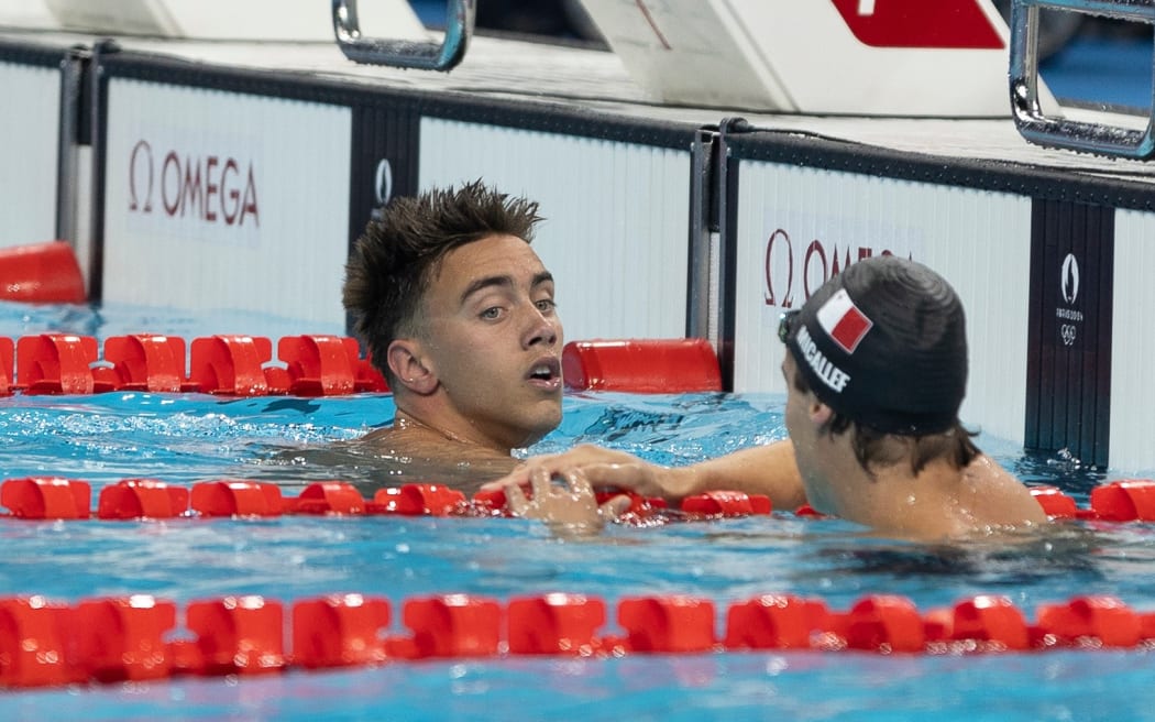 Fijian swimmer David Young recorded a new Fiji swim record in the men's 50metres freestyle.