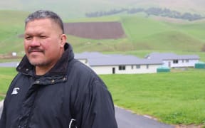 Te Taiwhenua o Tamatea deputy chairman Zack Makorae is building a papākainga in his ancestral land, where there will be eight homes for his whānau.