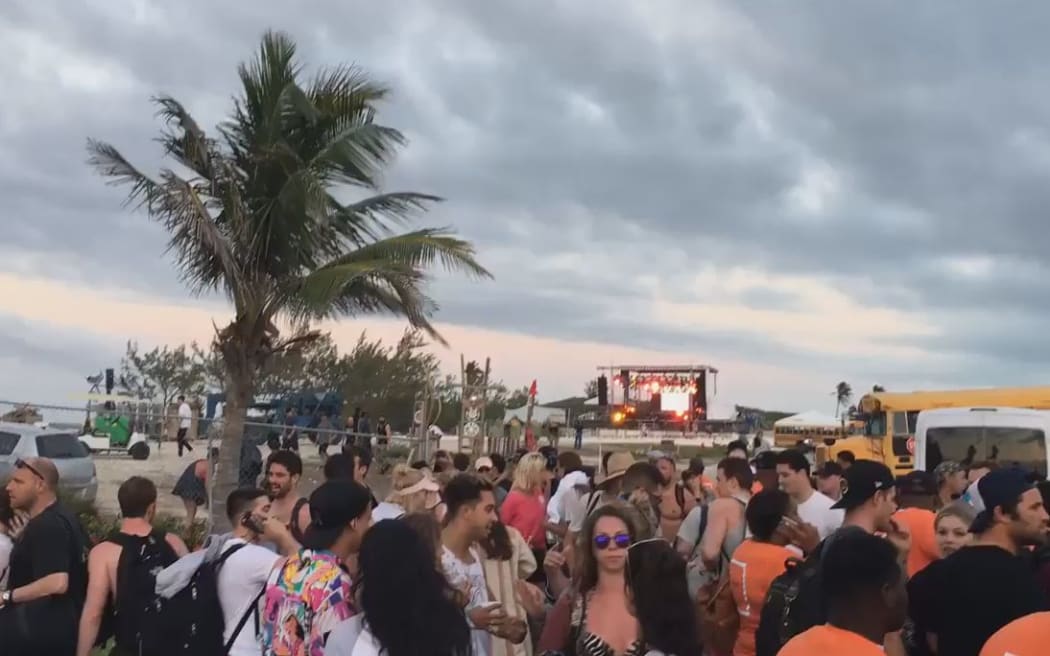 Photos and videos claiming to show the scene on the ground at Fyre Festival were posted on social media.