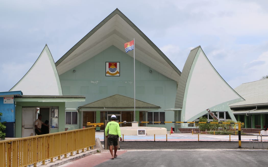 Parliament House in Kiribati